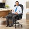 Costway Big & Tall 500lb Office Chair Executive PU Leather Computer Desk Chair